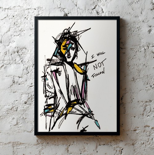 Original painting signed - original,