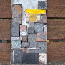  Job Lot of Letterpress