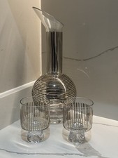 Tom Dixon tank Jug Set Platinum