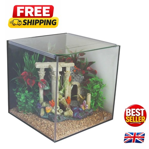 40l transparent square glass - 40l,