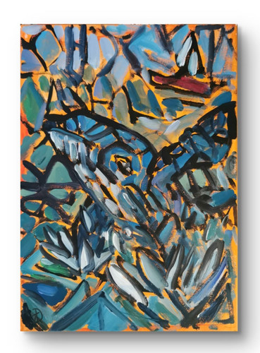 Original acrylic painting x - original,