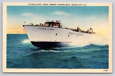 Postcard Ocean City NJ Flying