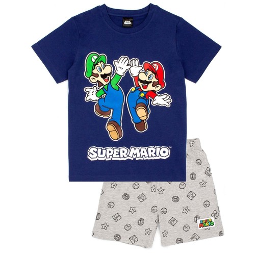 Super mario boys short pyjama - super,
