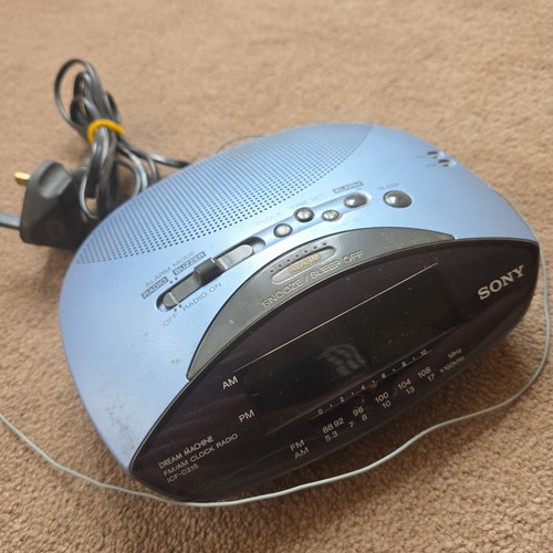 Sony dream machine - dream, icf-c215