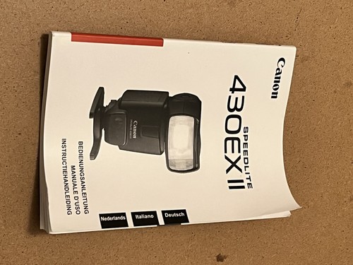 Canon speedlite 430ex shoes - canon,