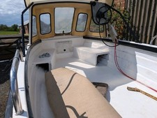 Fast Fishing Boat  With A 40