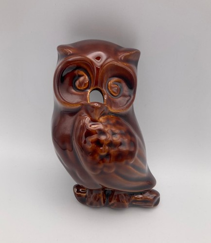Vintage denmead pottery owl - denmead,