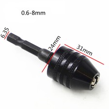 1/4" Hex Shank Keyless Drill