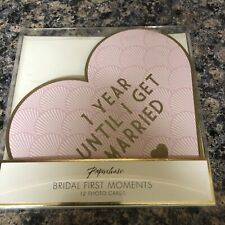 Paperchase Bridal First Moments Cards Opened To View Not Used Set Of 12 Wedding