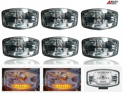 Led jumbo fog spot - 6x, 9.6''