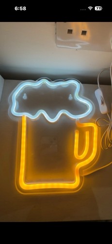 Led neon sign for - neon,