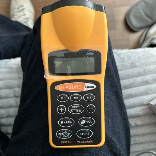 Laser distance meter - distance,