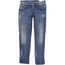 Diesel Staffi 008JQ Women Blue Tapered Slim Stretch Jeans W27 L30 (61034)