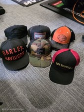 Motorcycle Snapback Baseball Cap/Hat. Price is per cap.