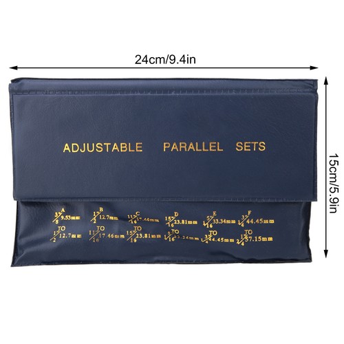6pcs steel adjustable parallel - 6pcs,