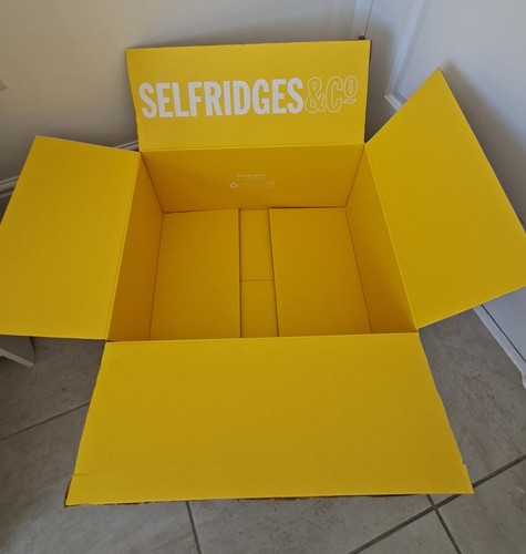 Selfridges brown carton - brown,
