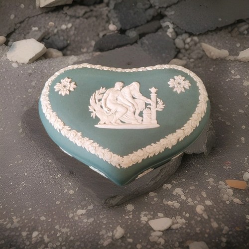 Wedgwood teal green - green, jasperware