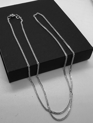 18ct white gold - gold, 1.44mm