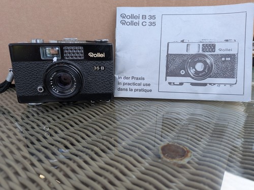 Rollei b35 camera with 5 - b35, f/3.5