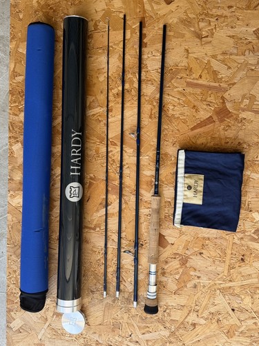 Hardy zane fly - #12, rod