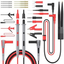 23pc Multimeter Test Leads Kit