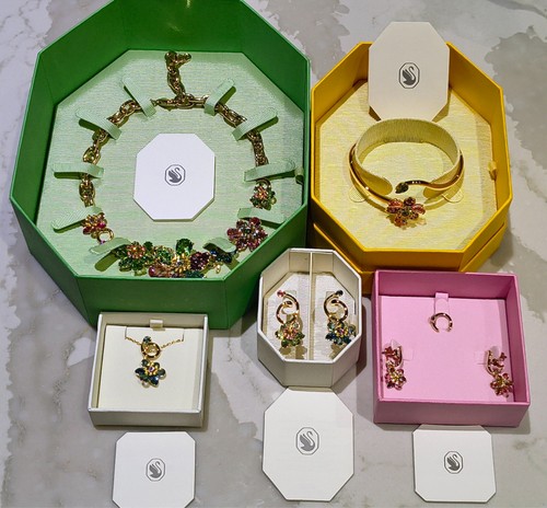 5pc swarovski idyllia flower - swarovski,