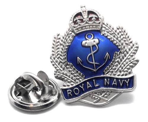 Royal navy lapel badge - royal, rn