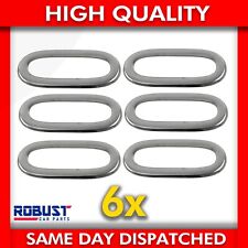6X FOR MERCEDES SPRINTER W906 CHROME SIDE LAMP REFLECTOR COVER (2006-2017)