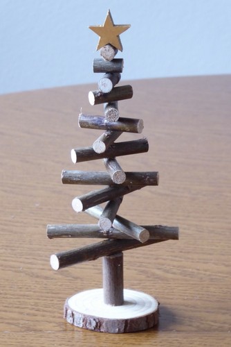 Christmas tree wooden 1 - tree, 4-in-1