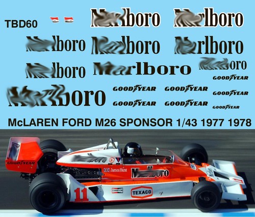 Decals for mclaren ford - decals,