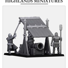 Gallia Bombard - Highlands Miniatures - The Medieval Kingdom 28mm