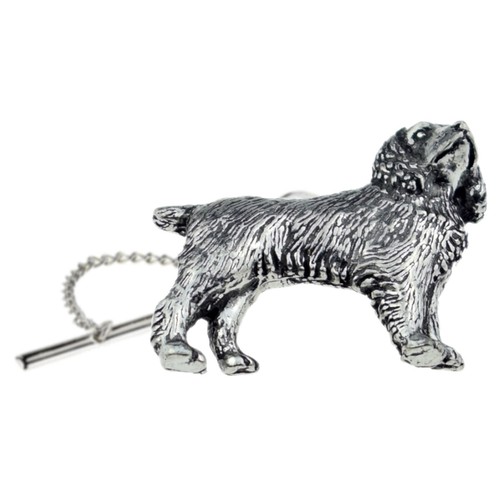 Field spaniel dog pewter - field, spaniel,