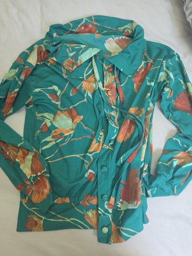 Vintage green floral pattern - vintage,