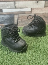 TIMBERLAND boys black ankle