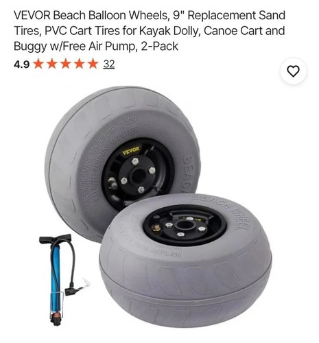 Vevor balloon tires - , cart