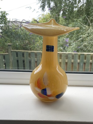Studio glass arum lily - lily, vase