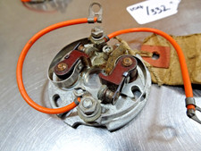 Vintage contact points plate - vintage,