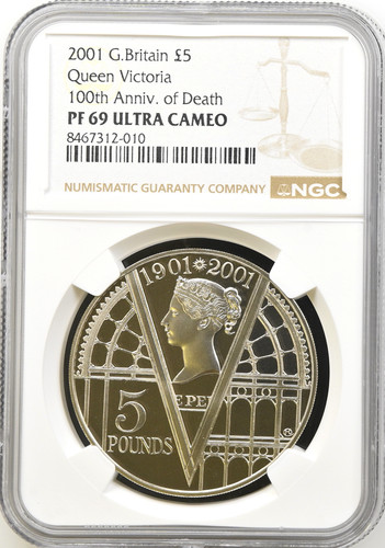 Proof coin victoria 100th - proof,