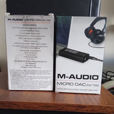 Audio micro dac 192 - m-audio,