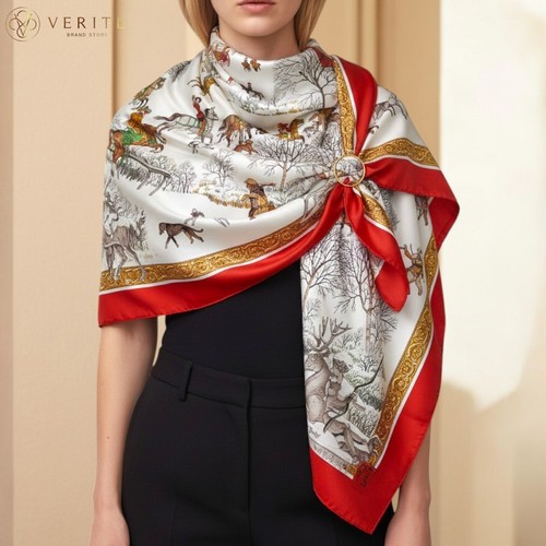 Rare vintage hermes silk - hermes, scarf