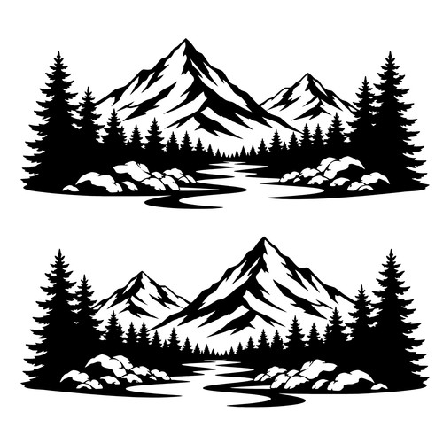 Camper van truck mountain - camper,