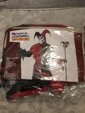 JOKER Halloween Fancy Dress Outfit Size XL