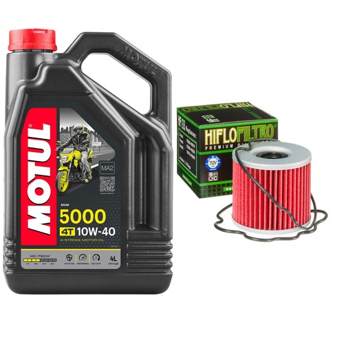 Motul 5000 10w40 oil change - 5000,