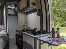 Shower pod over - wheel, wet