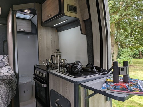 Shower pod over wheel arch - wheel,