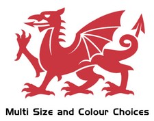 WELSH DRAGON STICKER/DECAL CAR