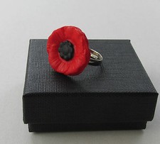 Handmade Fimo Red & Black