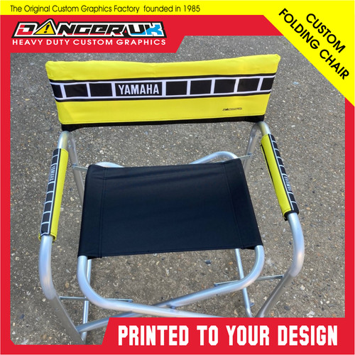 Aluminium directors chair - aluminium,