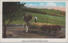 Scene Near Readfield Depot