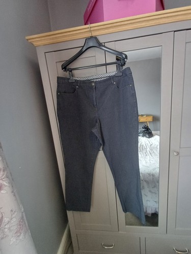 Ladies grey straight leg - ladies,